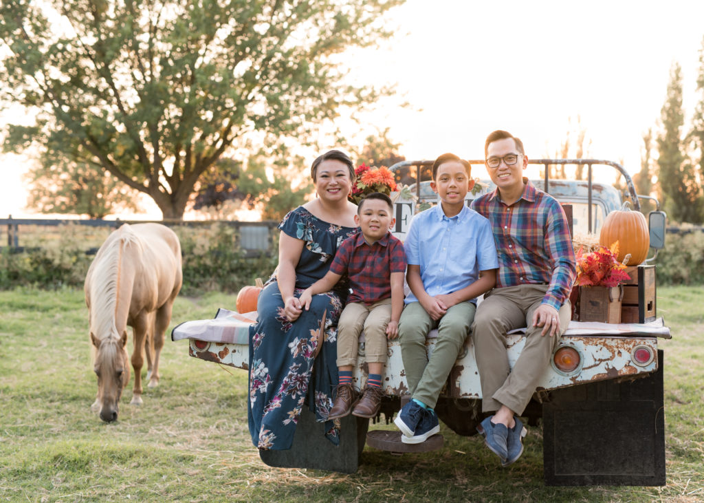 fall family photo