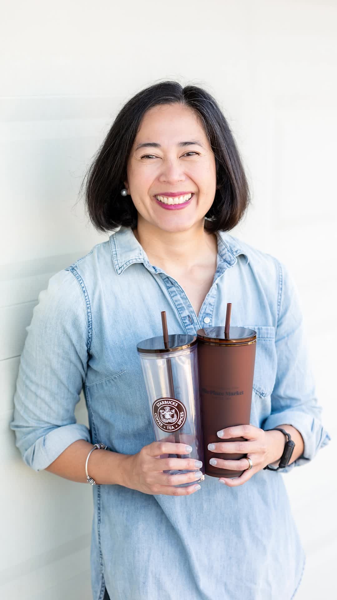 I went to the #StarbucksFirstStore at Pike Place Market in Seattle! Of course I bought  Limited Edition First Store cups and absolutely did a shoot with them at home! 😅  Check out this reel to see my pilgrimage to my "coffee holy land" and my photo session at home. Thank you @chongkeepops for taking my headshots 😁⁠
⁠
#Starbucks #SummerCups #pikeplacemarket #seattle #tourist #starbucksmecca #pilgrimage #obsessed #starbuckscollector #brandphotoshoot #modelmode #portraitphotographer #familyphotographer #stocktonfamilyphotographer #lodiphotographer #lodifamilyphotographer #giachongphotography