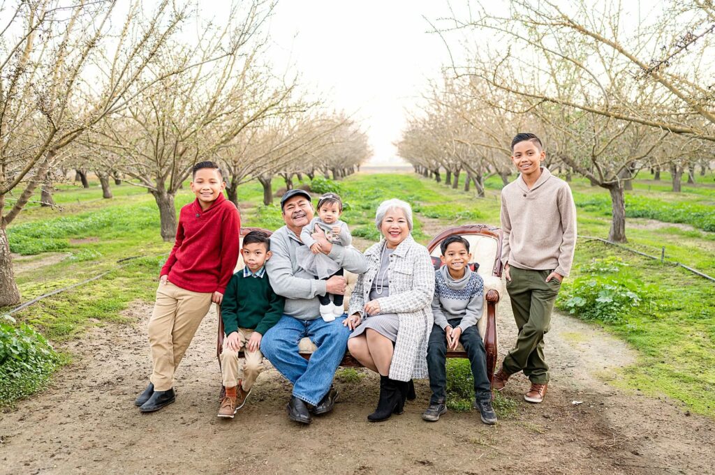 Grandparent's photoshoot: Family portraits across the generations